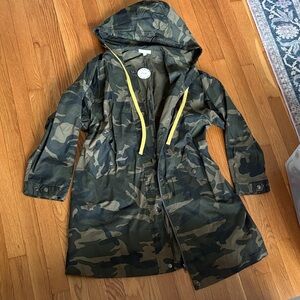 ODDY Camouflage Utility Jacket with Hood